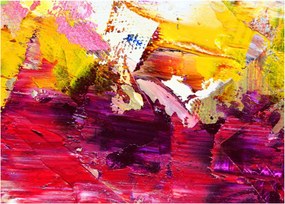 Absztrakció kép - festmény (70x50 cm)
