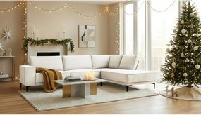 Krémszínű sarokkanapé (jobb oldali) Copenhagen – Scandic