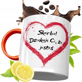 Narancssárga Bögre Fiúnak Tökéletes Ajándék fényképes nyomattal