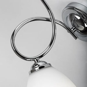 Brilagi - Fali lámpa FRED 1xE27/60W/230V fényes króm