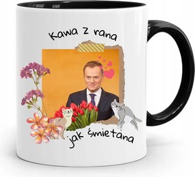 Bögre Fekete Donald Tusk Po Platform Ajándék