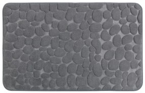 Grey szürke memóriahabos fürdőszobai kilépő, 80 x 50 cm - Wenko