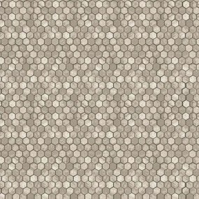 Flizelin Tapéta Geometrikus Méhsejtekkel