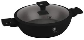 BerlingerHaus Alacsony lábas fedővel (4,2 L) Matte Black Collection  BH/8186