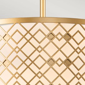Elstead Lighting Ziggy ZIGGY-2P-M-LG Függőlámpa 2x60 W/E27