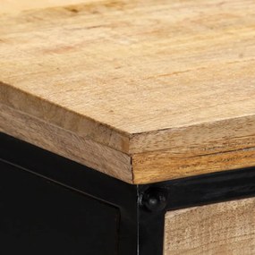 tömör mangófa íróasztal 110 x 50 x 76 cm