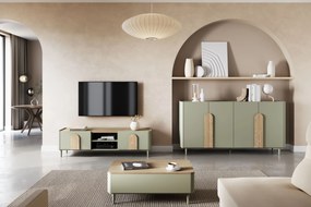 Amilio dohányzóasztal 100 cm fiókos - eukaliptusz / baltic dune tölgy