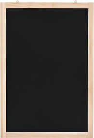 vidaXL falra függeszthető iskolatábla cédrusfából 40 x 60 cm