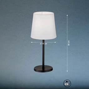 Fischer&Honsel Eve 850106 Asztali lámpa 1x25W/E14 IP20