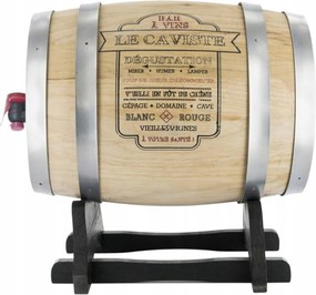 Cmp KV7166 Fahordó csappal, ezüst fémgyűrűkkel, 5 l