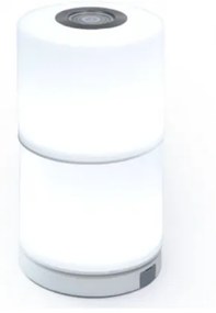 LED lámpatest szett , hordozható , asztali , 2 x 2.3W , RGB , CCT , dimmelhető , fehér , kültéri , IP44 , LUTEC CONNECT , NOMA
