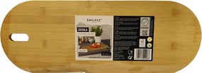 Smukee Bambusz vágódeszka 49 x 18 x 1,5 cm 250142-3 048
