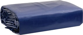 vidaXL kék ponyva 4 x 4 m 650 g/m²