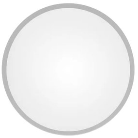 Kültéri mennyezeti lámpa érzékelővel CLEO 3xE27/24W/230V á. 40 cm szürke IP54