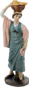 Betlehem figura "Pék kenyérkosárral"- 10-11cm magas figurákhoz