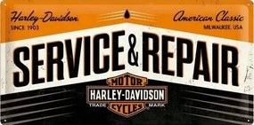 Fém tábla Harley-Davidson - Service & Repair