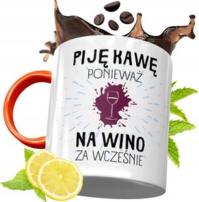 Narancssárga Vicces Bögre Vicces Ajándék fényképes nyomtatással