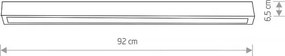 NOWODVORSKI 7598 STRAIGHT CEILING LED Modern Mennyezeti Lámpa T8 IP20