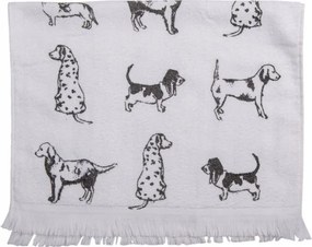 Dog Love frottír konyhai törölköző 40x66 cm