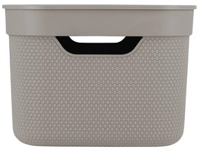 Műanyag tárolódoboz fedéllel Deco - Rotho