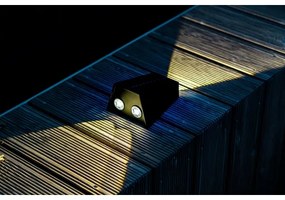 Brilagi - LED Napelemes fali lámpa PYRAMID LED/2W/3,2V 1300 mAh IP54