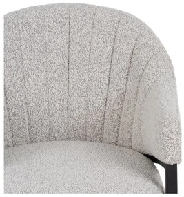 Világosszürke fotel – Ixia