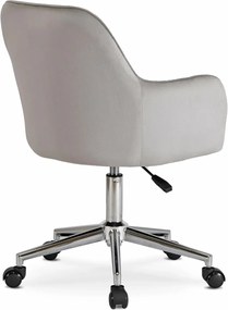 TOM forgószék, szürke bársony