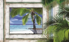 Fotótapéta - Strand, tenger, homok (152,5x104 cm)