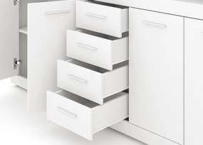 XXL/LUNA KOMODA 4D4S DĄB SONOMA/DĄB SONOMA