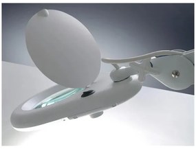 LED Asztali lámpa nagyítóval LED/9W/230V fehér