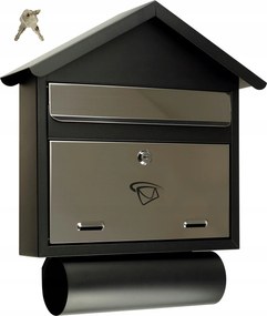 Postaláda C4 Formátum Nagy Rozsdamentes Inox