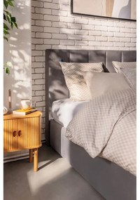 Szürke boxspring ágy 180x200 cm Olia Bold Line – Bonami Selection