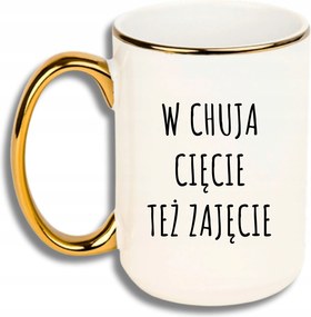 Bögre Nagy Fehér Arany Rant Vicces Ajándék C**** Vágás Is Elfoglaltság