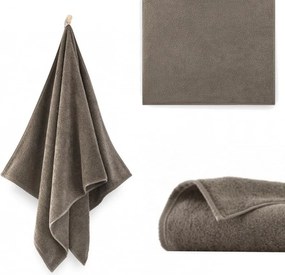 Törölköző Zwoltex 50x100 Kiwi 2 Egyiptomi pamut 500g Taupe Világos Barna