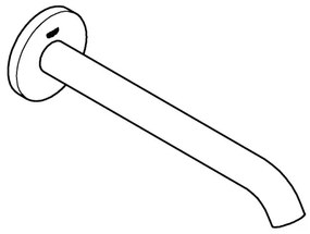 GROHE 13449001 - ESSENCE 221 mm kád lefolyó, fényes króm