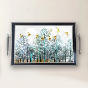Üveg tálca, 38×24 cm – TPG9940