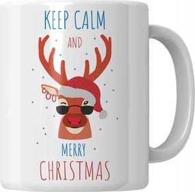 Keep Calm karácsonyi bögre Mikulás ajándék