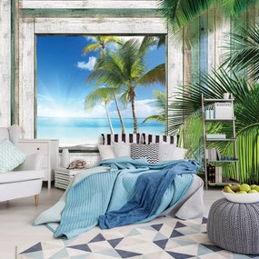 Fotótapéta - Strand, tenger, homok (152,5x104 cm)