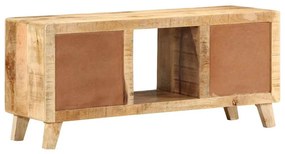 tömör nyers mangófa TV-szekrény 105x46x32 cm