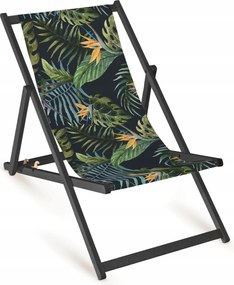 Nyaralás Kerti Napozóágy Fullprint Fából Készült Összecsukható Napozóágy Strand Nyomtatás