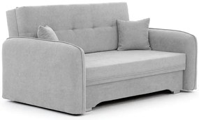 Kihúzható 2 személyes kanapé LAINE, világosszürke