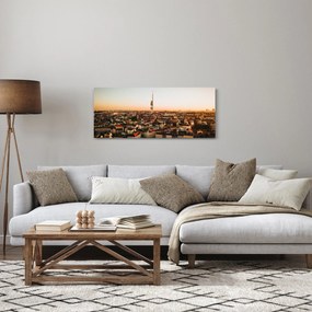 Naplemente Zizkov felett (120x50 cm)