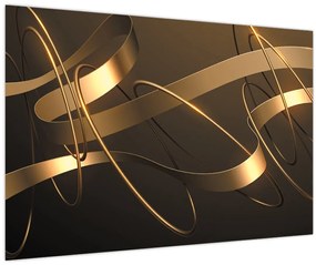 Kép - bronz szalagok (90x60 cm)