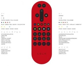JUST LIGHT. L16271-55 - LED RGBW Dimmelhető mennyezeti lámpa JOHANNA LED/24W/230V + távirányító