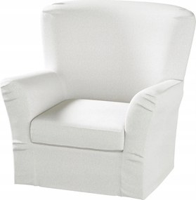Dekoria Tomelilla magas fotelhuzat Ikea könyvjelzőkkel, fehér