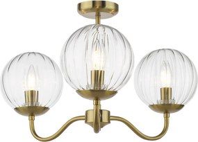 Dar Lighting Jocelyn JOC5342 Plafonlámpa 3x40w/E14