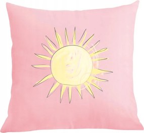 Párna párnahuzat vagány nyomott mintás Nap Nyár