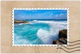 Poszterek 60x40 Nyugtalan tenger Hullámok