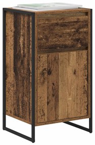 Széf fiókkal Öreg fa 81 x 36 x 150.5 cm Faanyag