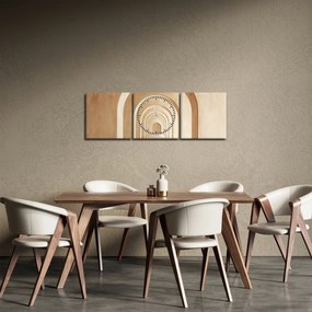 Kép - Bézs átjáró (órával) (90x30 cm)